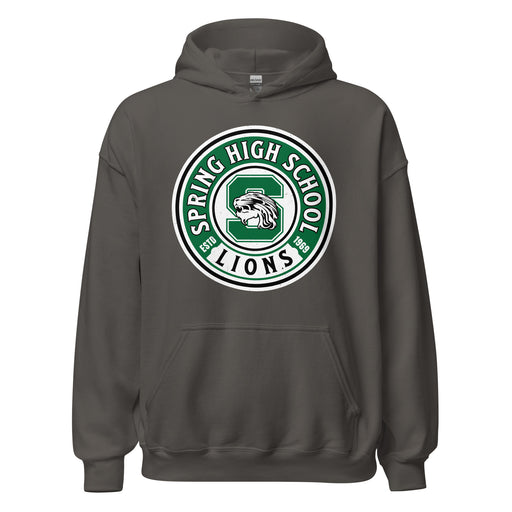 Spring High School Lions Dark Grey Classic Unisex Hoodie 220