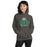 Woman wearing Spring High School Lions Dark Grey Classic Unisex Hoodie 222