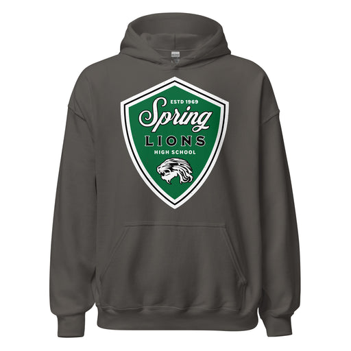 Spring High School Lions Dark Grey Classic Unisex Hoodie 225