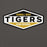 Close-up view of Tomball West High School Tigers Dark Grey Classic Unisex Hoodie 009