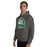 Man wearing Spring High School Lions Dark Grey Classic Unisex Hoodie 212