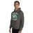 Man wearing Spring High School Lions Dark Grey Classic Unisex Hoodie 228