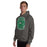 Man wearing Spring High School Lions Dark Grey Classic Unisex Hoodie 207