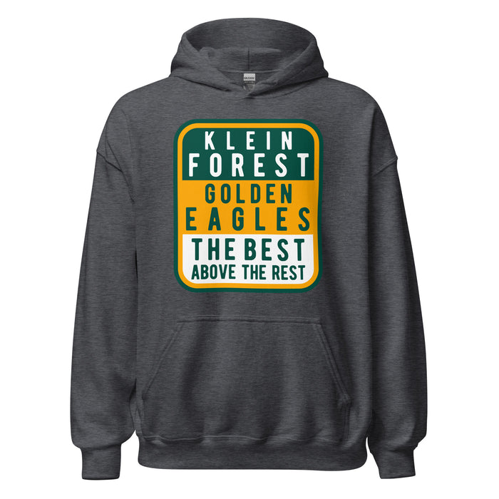 Klein Forest High School Dark Heather Classic Unisex Hoodie 01