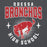 Close-up view of Odessa High School Bronchos Dark Grey Classic Unisex Hoodie 204