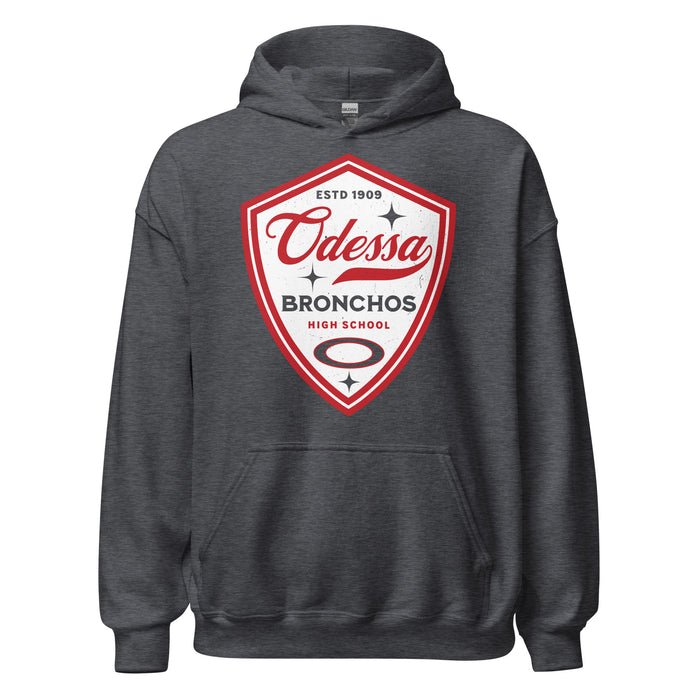 Odessa High School Bronchos Dark Grey Classic Unisex Hoodie 225