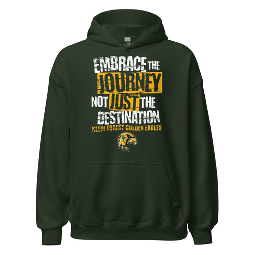 Klein Forest High School Golden Eagles Forest Green Classic Unisex Hoodie 232