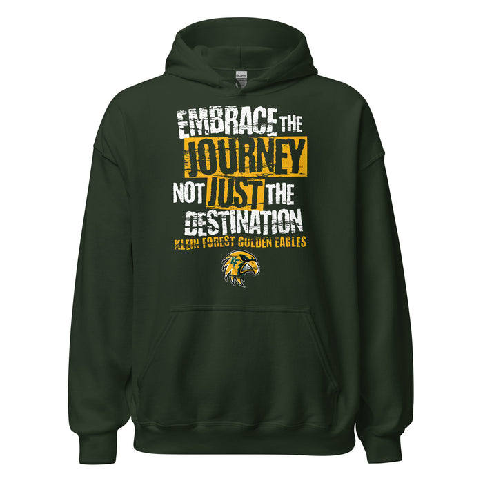 Klein Forest High School Golden Eagles Forest Green Classic Unisex Hoodie 232