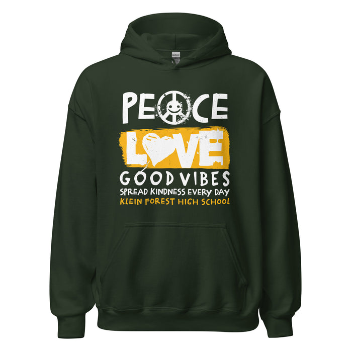 Klein Forest High School Golden Eagles Forest Green Classic Unisex Hoodie 240