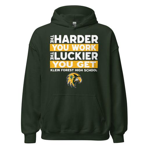 Klein Forest High School Golden Eagles Forest Green Classic Unisex Hoodie 238