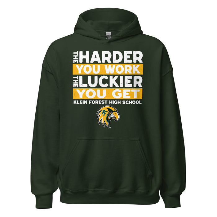 Klein Forest High School Golden Eagles Forest Green Classic Unisex Hoodie 238