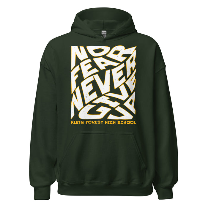 Klein Forest High School Golden Eagles Forest Green Classic Unisex Hoodie 236