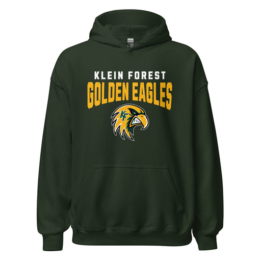 Klein Forest High School Golden Eagles Forest Green Classic Unisex Hoodie 234