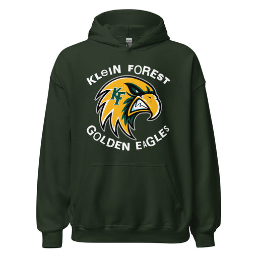 Klein Forest High School Golden Eagles Forest Green Classic Unisex Hoodie 228