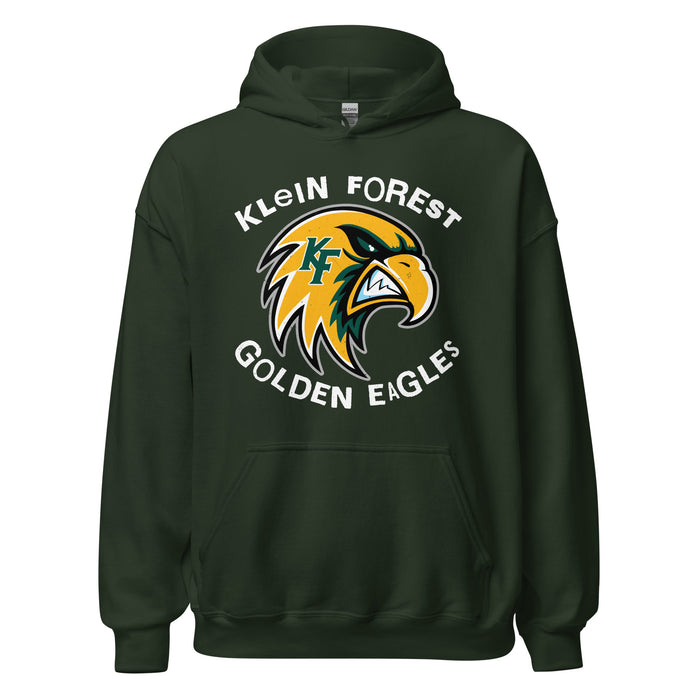 Klein Forest High School Golden Eagles Forest Green Classic Unisex Hoodie 228