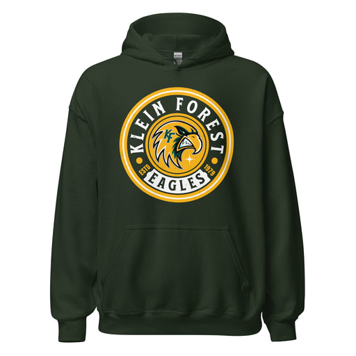 Klein Forest High School Golden Eagles Forest Green Classic Unisex Hoodie 220