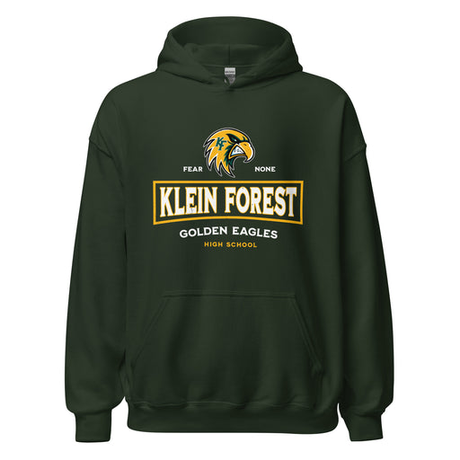 Klein Forest High School Golden Eagles Forest Green Classic Unisex Hoodie 202