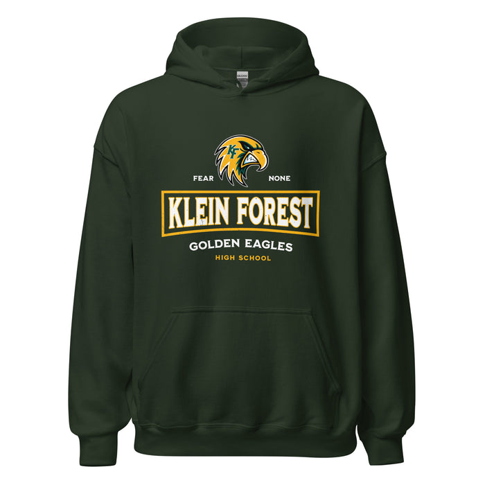 Klein Forest High School Golden Eagles Forest Green Classic Unisex Hoodie 202