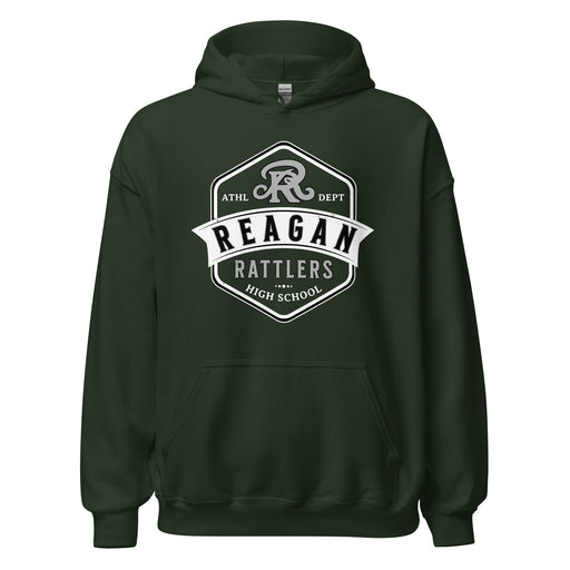 Reagan High School Rattlers Forest Green Classic Unisex Hoodie 209