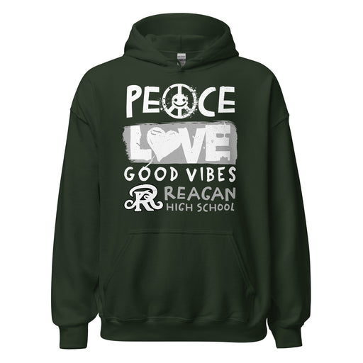 Reagan High School Rattlers Forest Green Classic Unisex Hoodie 240