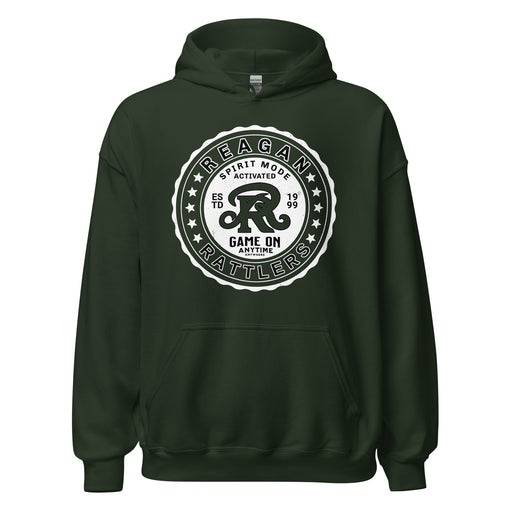 Reagan High School Rattlers Forest Green Classic Unisex Hoodie 216