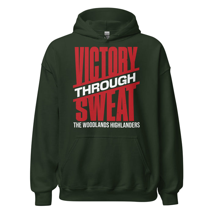 The Woodlands High School Highlanders Forest Green Classic Unisex Hoodie 241