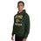 Man wearing Klein Forest High School Golden Eagles Forest Green Classic Unisex Hoodie 230