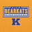 Close-upv iew of Klein High School Bearkats Gold Classic Unisex Hoodie 049