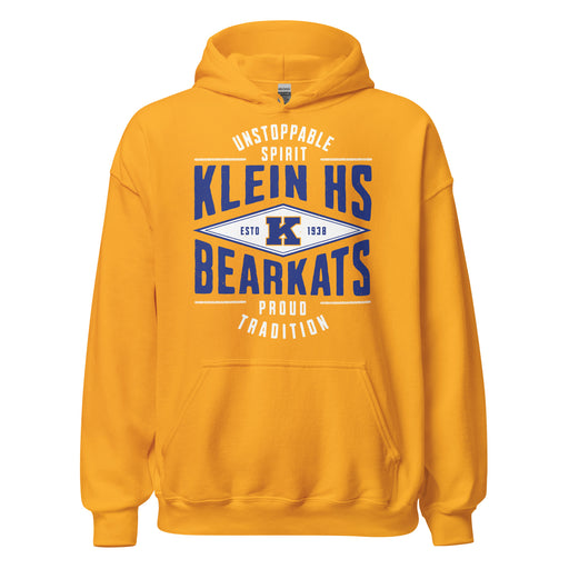 Klein High School Bearkats Gold Classic Unisex Hoodie 210