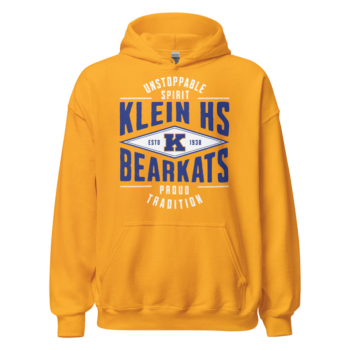 Klein High School Bearkats Gold Classic Unisex Hoodie 210
