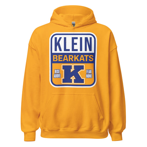 Klein High School Bearkats Gold Classic Unisex Hoodie 001