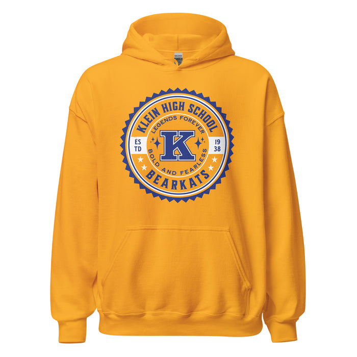 Klein High School Bearkats Gold Classic Unisex Hoodie 203