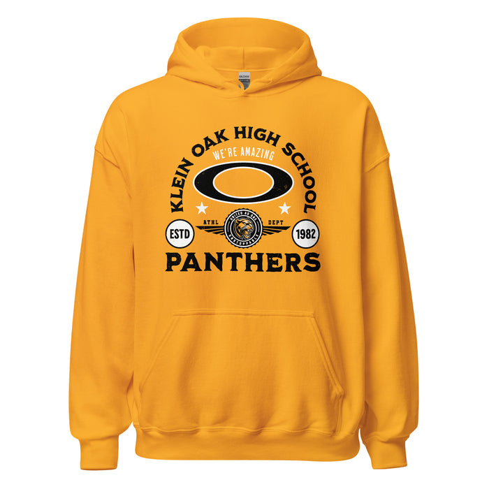Klein Oak High School Panthers Gold Classic Unisex Hoodie 208