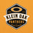 Close-up view of Klein Oak High School Panthers Gold Classic Unisex Hoodie 209
