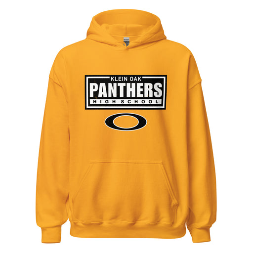 Klein Oak High School Panthers Gold Classic Unisex Hoodie 049