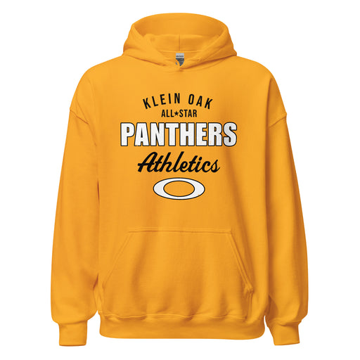 Klein Oak High School Panthers Gold Classic Unisex Hoodie 034