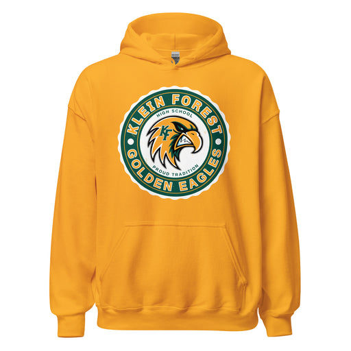 Klein Forest High School Golden Eagles Gold Classic Unisex Hoodie 216
