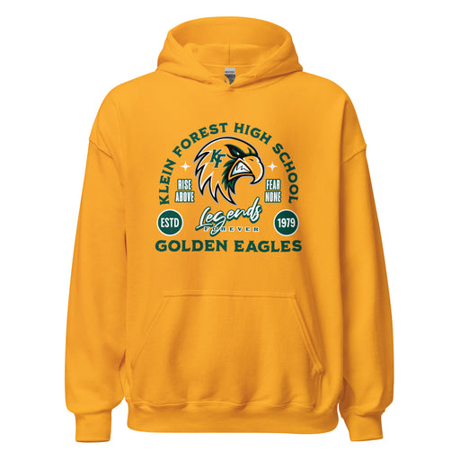 Klein Forest High School Golden Eagles Gold Classic Unisex Hoodie 208