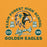 Close-up view of Klein Forest High School Golden Eagles Gold Classic Unisex Hoodie 208