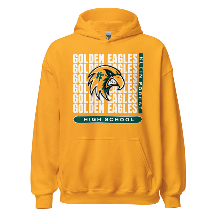 Klein Forest High School Golden Eagles Gold Classic Unisex Hoodie 235