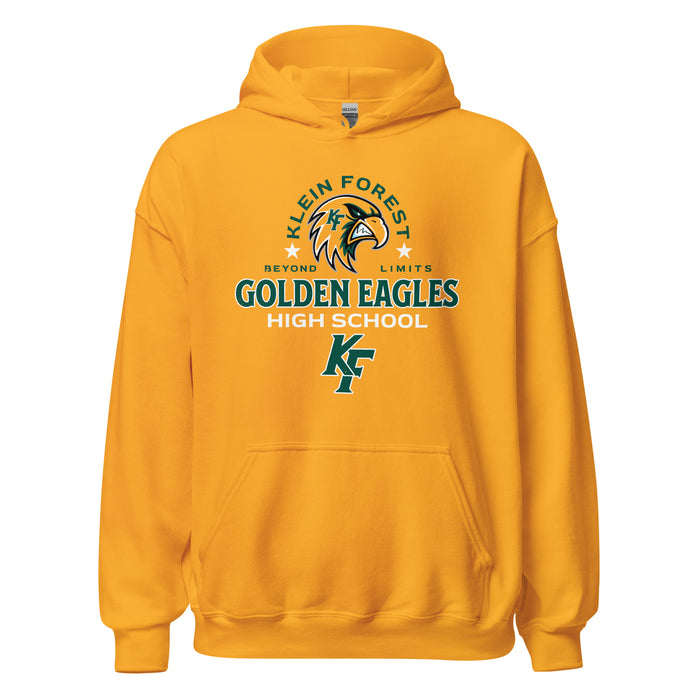 Klein Forest High School Golden Eagles Gold Classic Unisex Hoodie 222