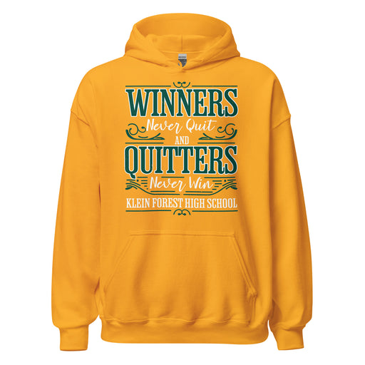 Klein Forest High School Golden Eagles Gold Classic Unisex Hoodie 237