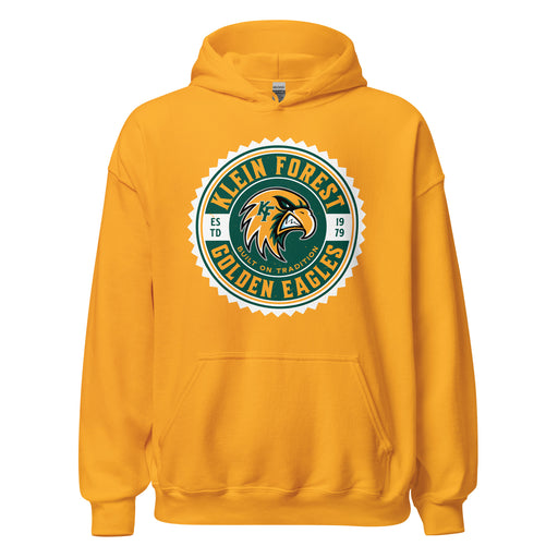 Klein Forest High School Golden Eagles Forest Gold Unisex Hoodie 203
