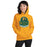Woman wearing Klein Forest High School Golden Eagles Gold Classic Unisex Hoodie 219