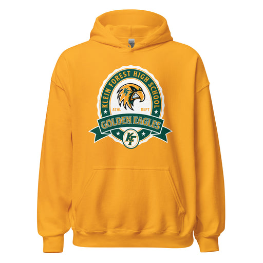 Klein Forest High School Golden Eagles Gold Classic Unisex Hoodie 212