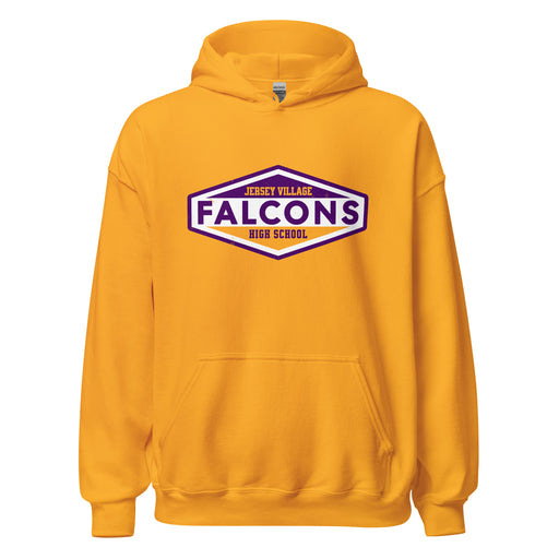 Jersey Village High School Falcons Gold Classic Unisex Hoodie 009