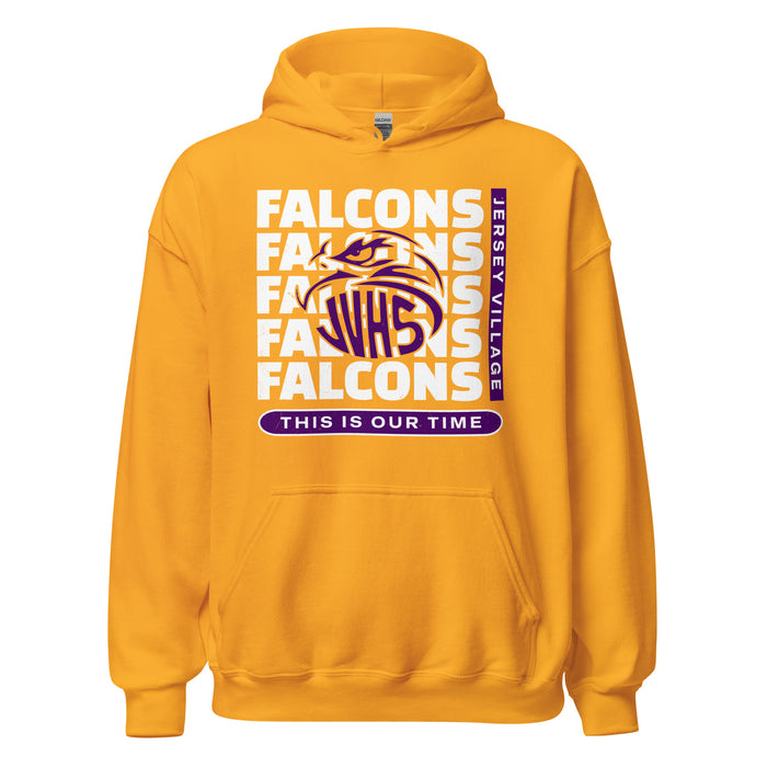 Jersey Village High School Falcons Gold Classic Unisex Hoodie 235
