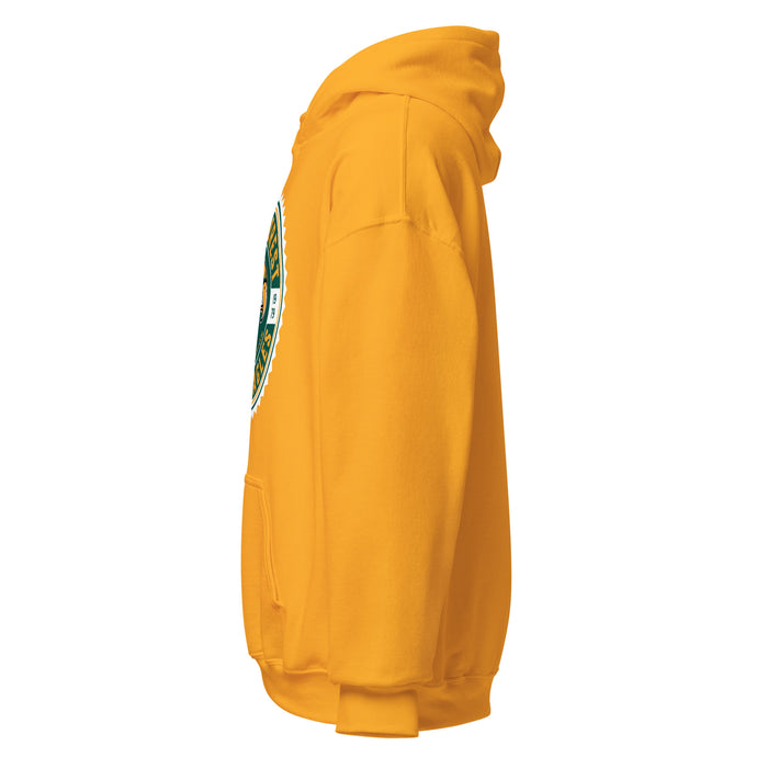 Side view of Klein Forest High School Golden Eagles Forest Gold Unisex Hoodie 203