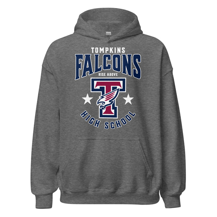 Tompkins High School Falcons Dark Grey Classic Unisex Hoodie 213