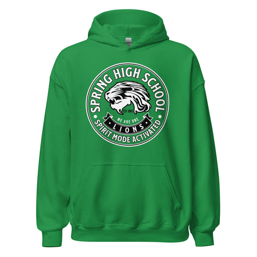 Spring High School Lions Irish Green Classic Unisex Hoodie 215